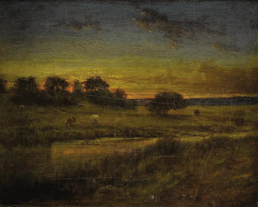 Pascolo all'alba - George Inness