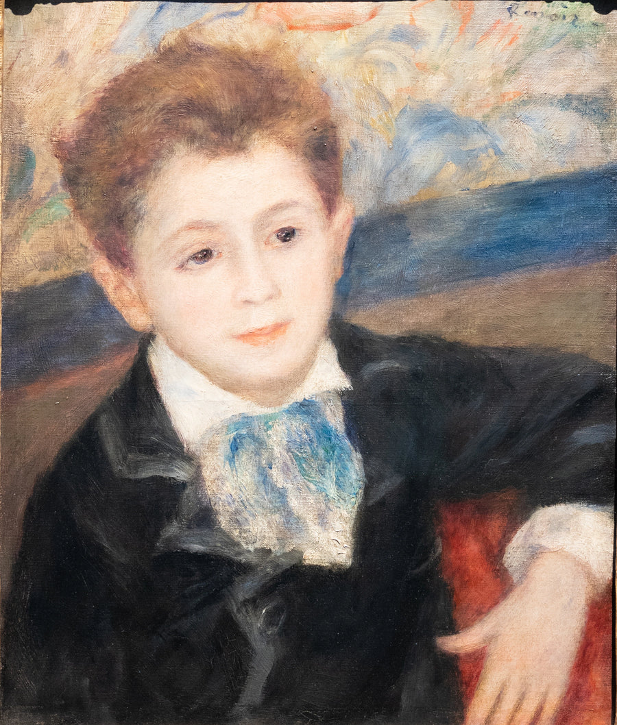 Ritratto di Paul Meunier, Murer figlio - Pierre-Auguste Renoir