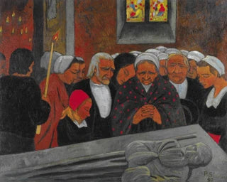 Dévotion à Saint Herbot ou Le pardon, peinture de Paul Sérusier