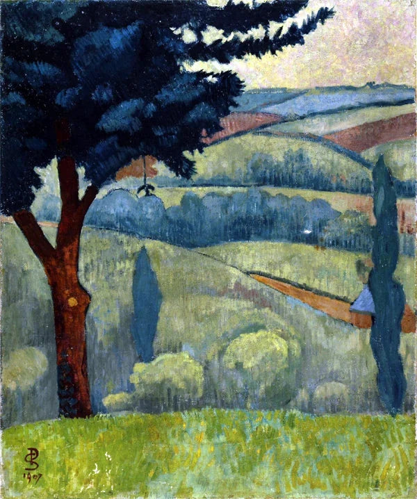 Vallée, temps gris - Paul Sérusier