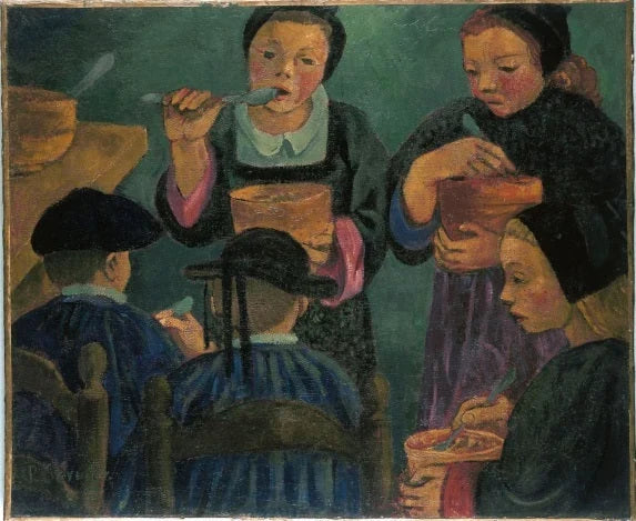Soupe des petits bretons, peinture de Paul Sérusier