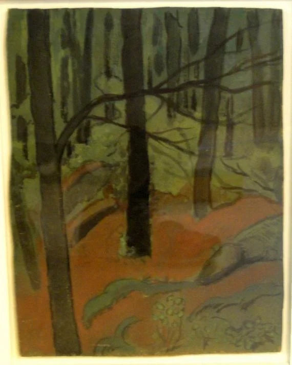 Sous-bois, peinture de Paul Sérusier