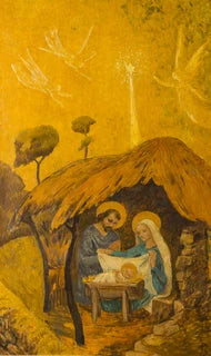 Nativité (partie centre d’un triptyque intitulé « Triptyque de la Nativité ») - Paul Sérusier