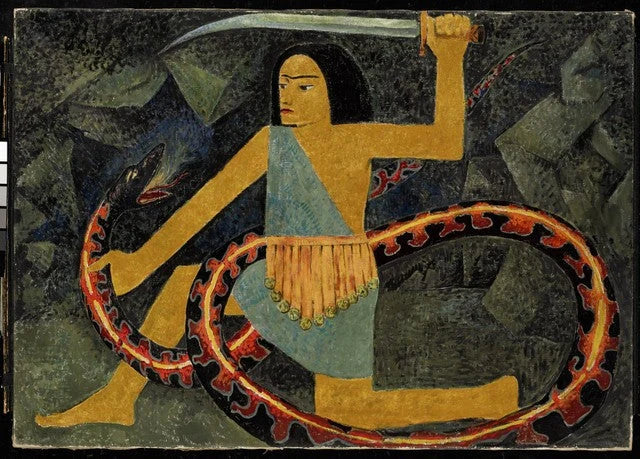 Victoire de Krishna, peinture de Paul Sérusier