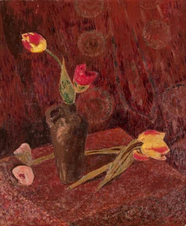 Bouquet de tulipes ou Synchromie en rouge - Paul Sérusier