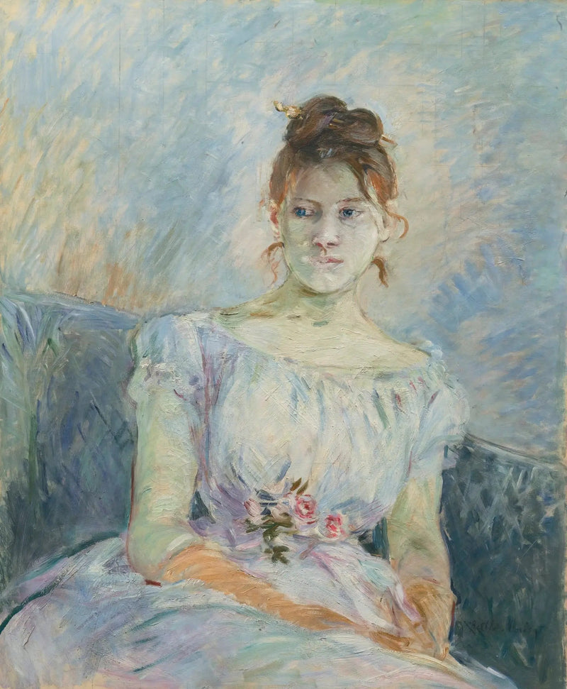 Paule Gobillard in abito da ballo - Berthe Morisot