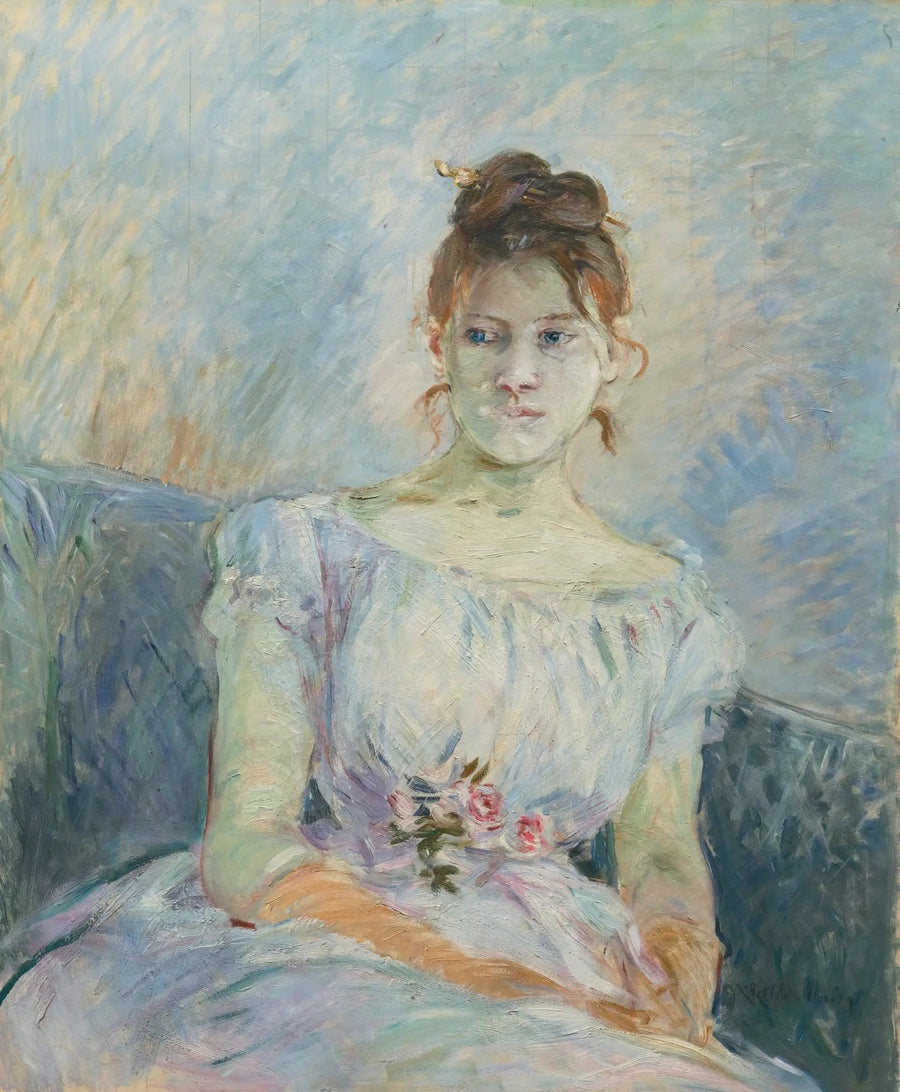 Paule Gobillard in abito da ballo - Berthe Morisot
