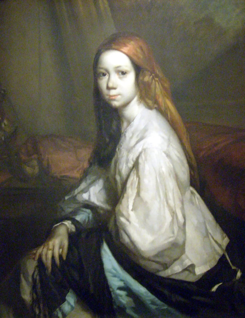 Pauline Ono in vestaglia - Jean-François Millet