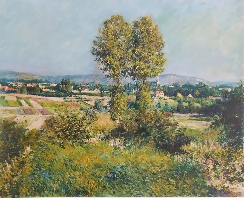 Paesaggio ad Argenteuil - Gustave Caillebotte