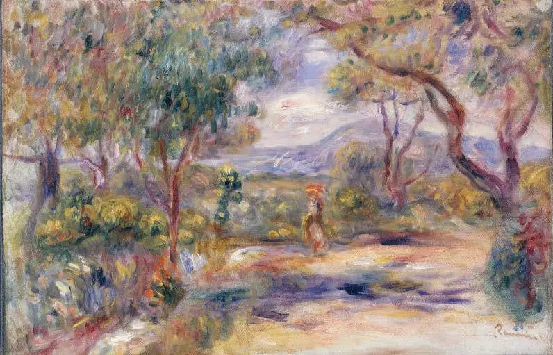 Paesaggio a Cagnes (Giardino di Renoir) - Pierre-Auguste Renoir