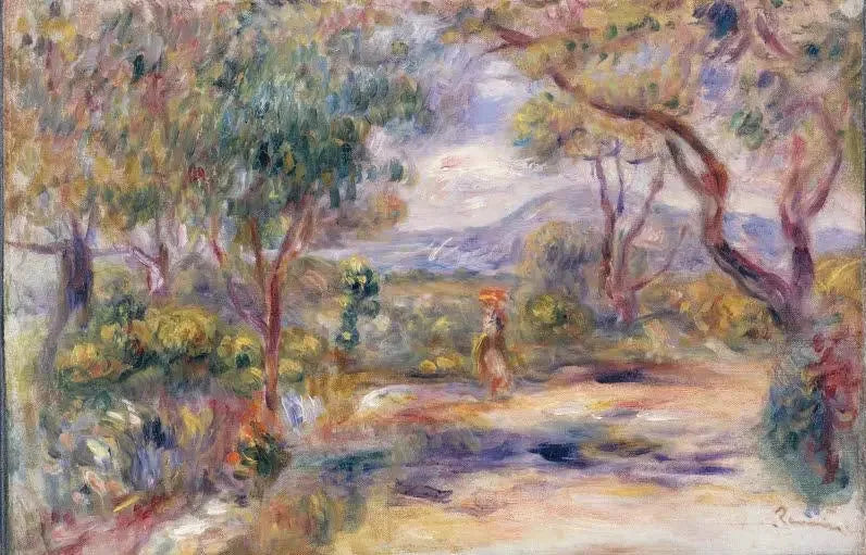 Paesaggio a Cagnes (Giardino di Renoir) - Pierre-Auguste Renoir