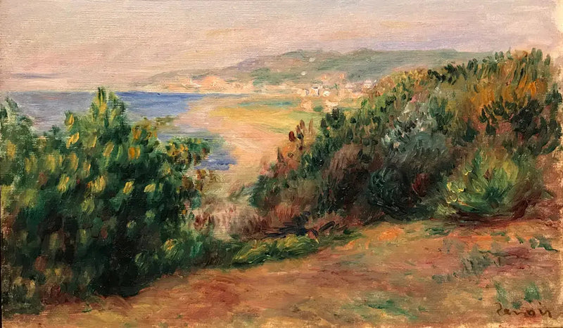 Paesaggio a Cagnes - Pierre-Auguste Renoir