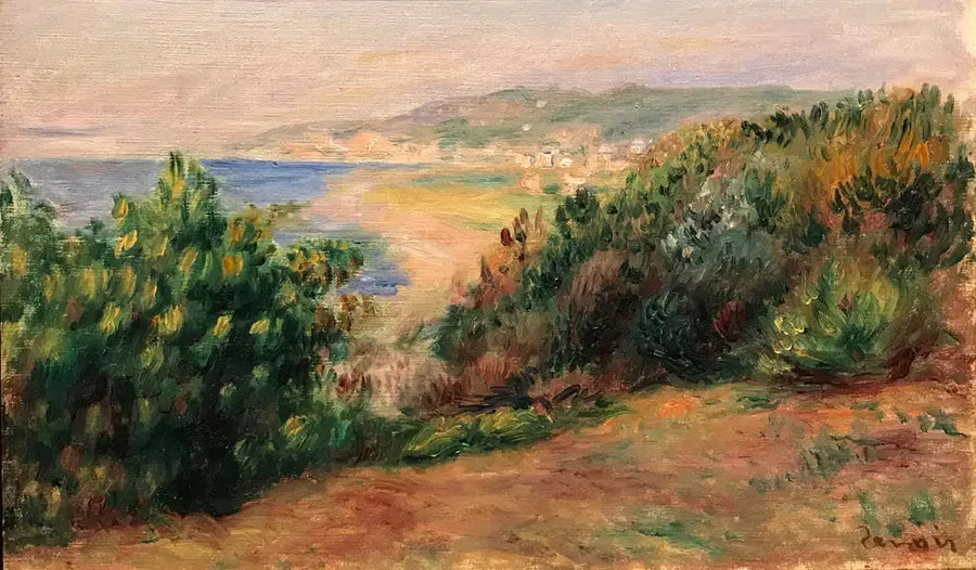Paesaggio a Cagnes - Pierre-Auguste Renoir