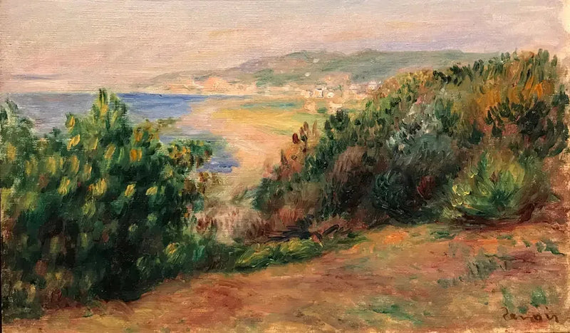 Paesaggio a Cagnes - Pierre-Auguste Renoir