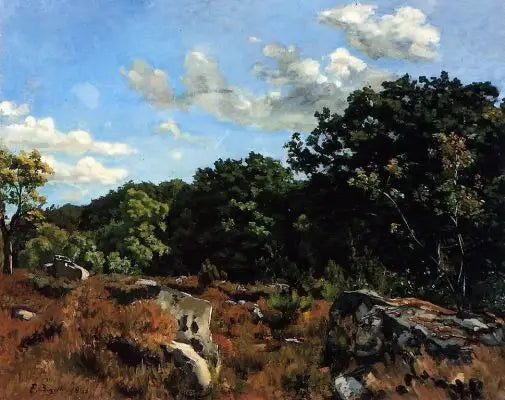 Paesaggio a Chailly - Frédéric Bazille