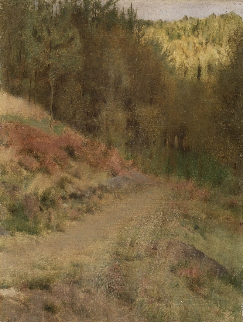Paesaggio a Fosset - Fernand Khnopff