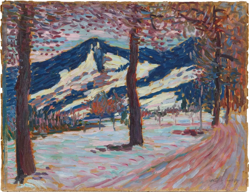 Paesaggio a Füssen (primavera) - Alexej von Jawlensky