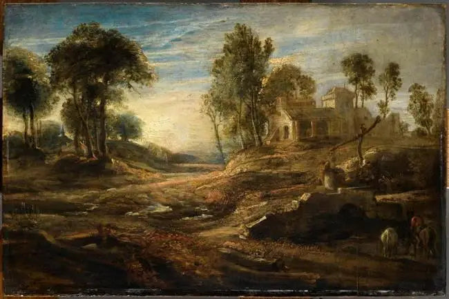 Paesaggio con abbeveratoio - Peter Paul Rubens