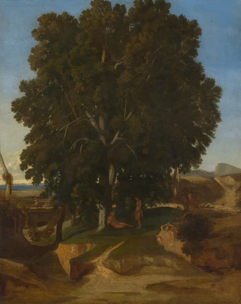 Paesaggio antico - Gustave Courbet