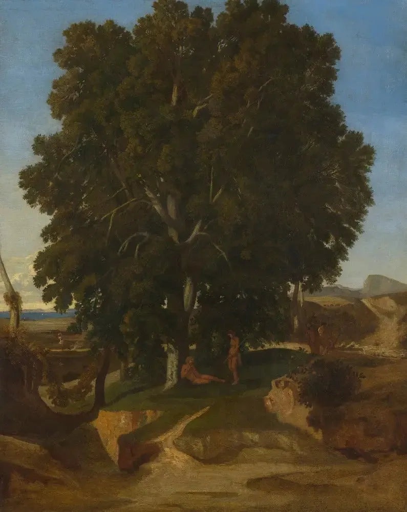 Paesaggio antico - Gustave Courbet