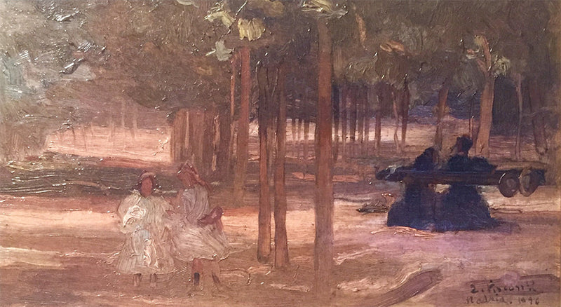 Paesaggio a Madrid – Eliseu Visconti