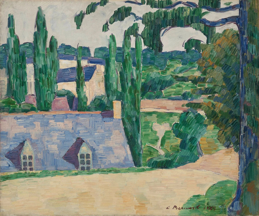Paesaggio a Pont-Aven - Émile Bernard