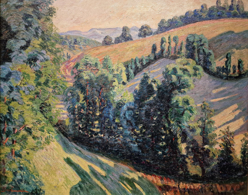 Paesaggio a Pontgibaud - Armand Guillaumin