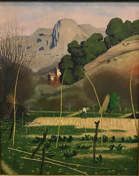 Paesaggio a Saint-Jeannet, Provenza - Félix Vallotton
