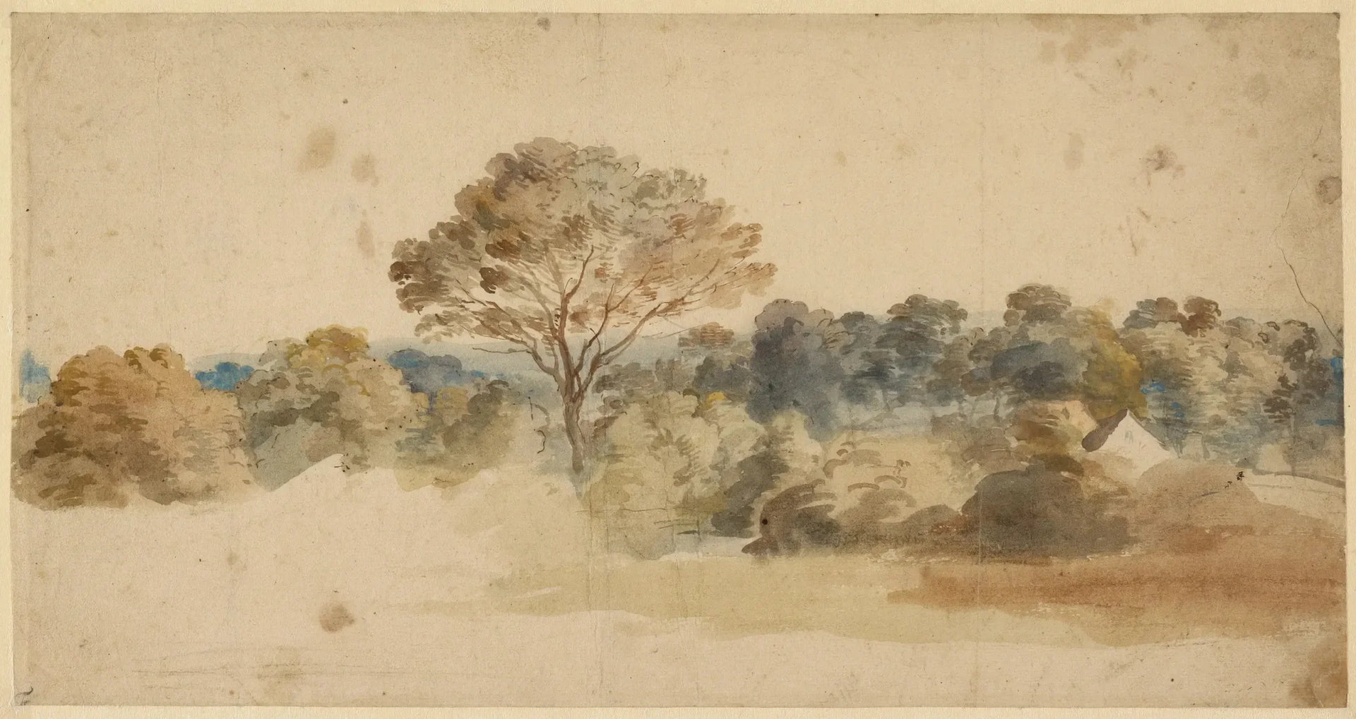 Paysage - Antoine van Dyck image 1 reproduction artisanale de tableau