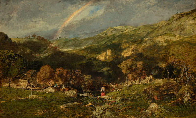 Paesaggio dopo la tempesta - Théodore Rousseau