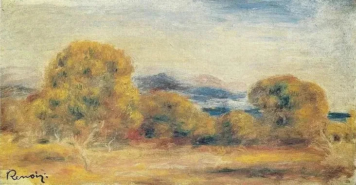 Paesaggio - Pierre-Auguste Renoir