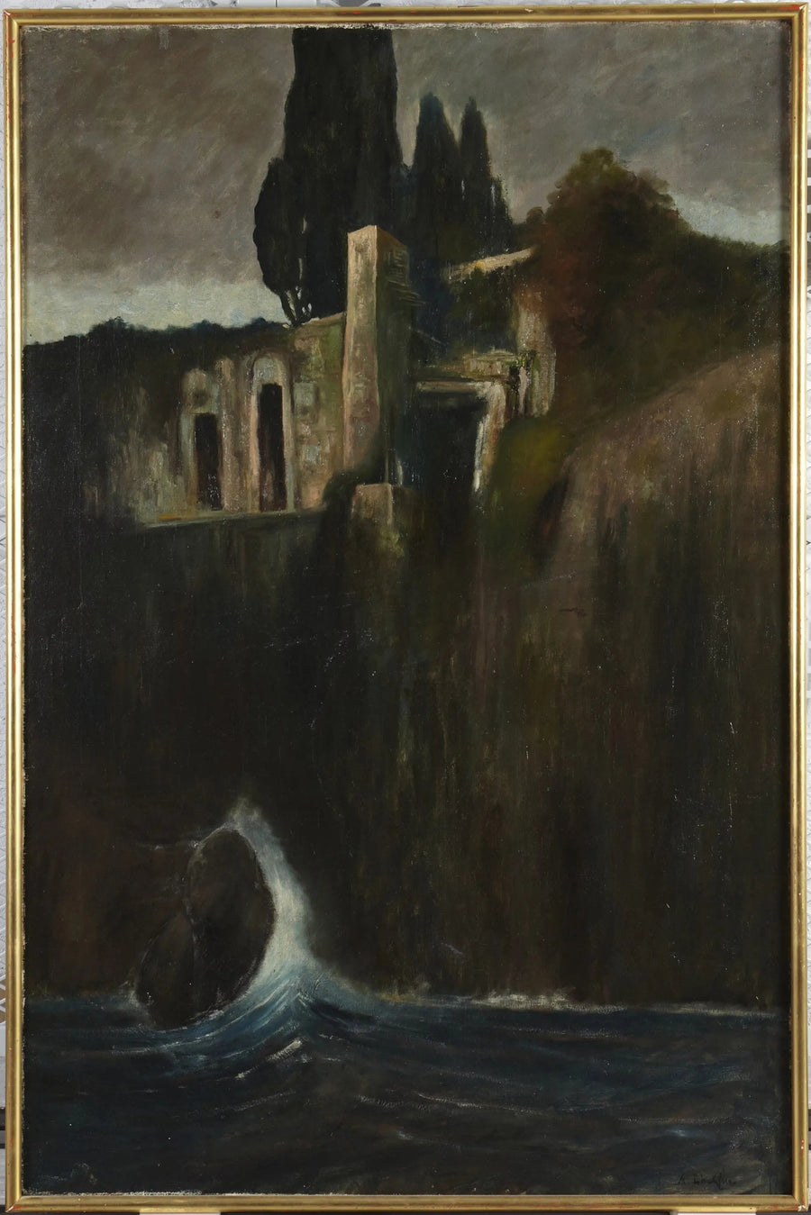 Paesaggio - Arnold Böcklin