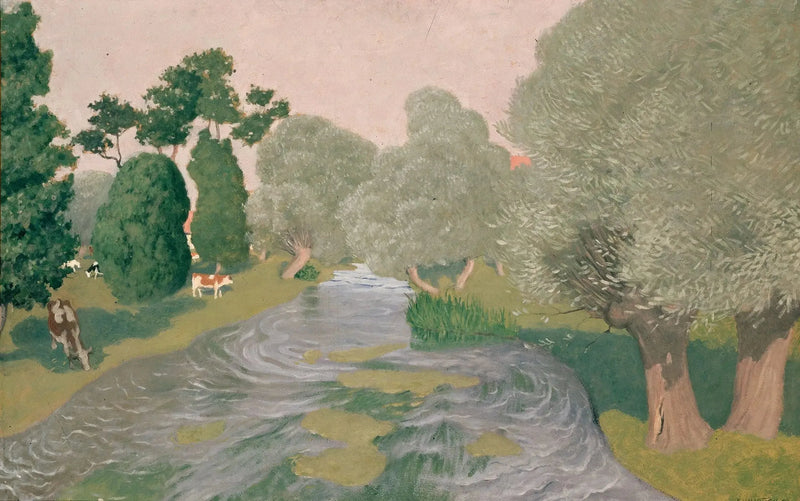 Paesaggio, Arques-la-Bataille - Félix Vallotton