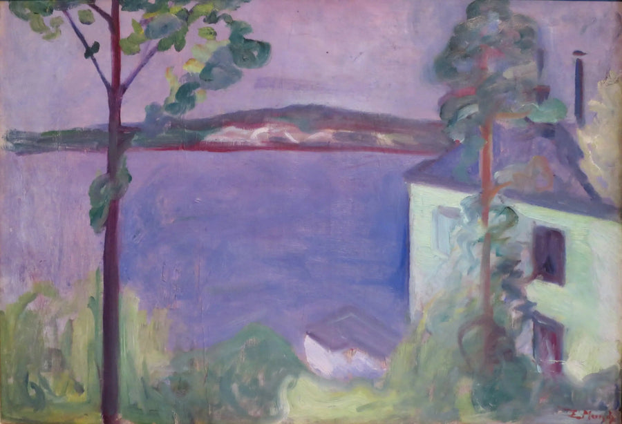 Paesaggio al chiaro di luna - Edvard Munch