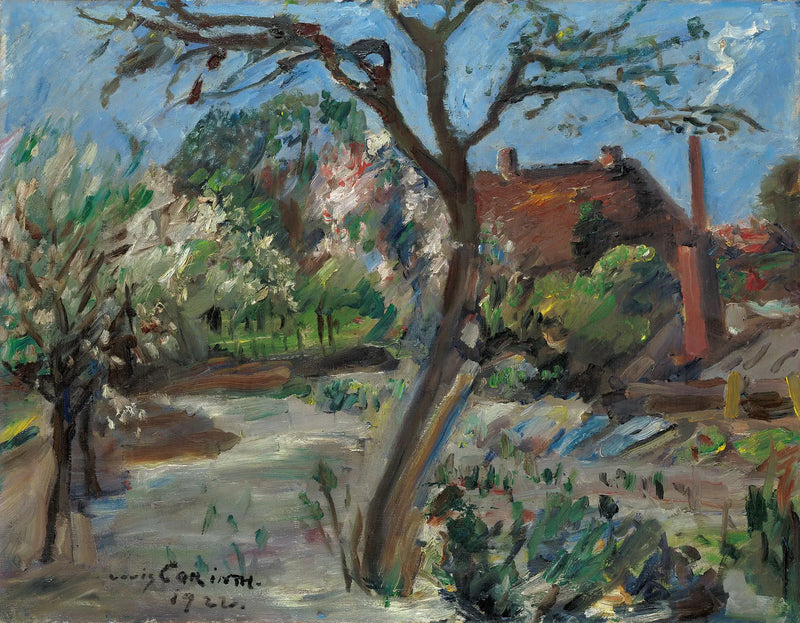 Paesaggio all'inizio della primavera - Lovis Corinth