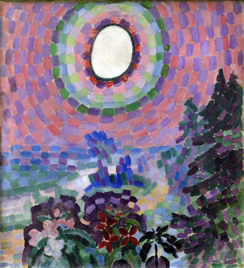 Paesaggio con disco - Robert Delaunay