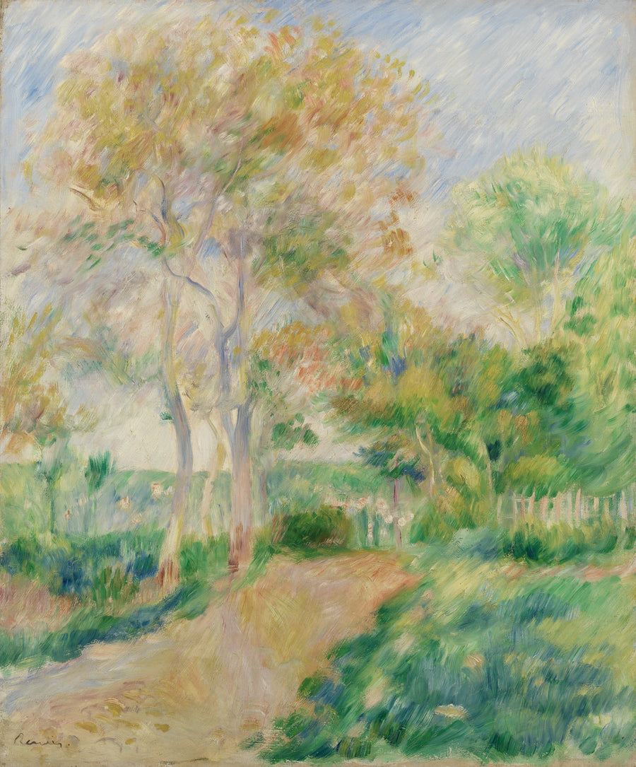 Paesaggio d'autunno - Pierre-Auguste Renoir