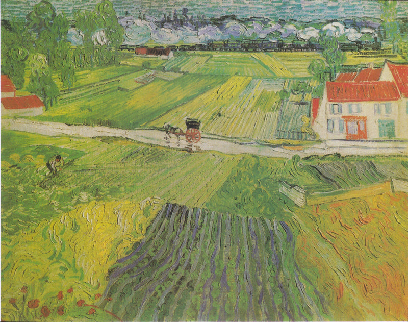 Paesaggio di Auvers dopo la pioggia - Vincent van Gogh