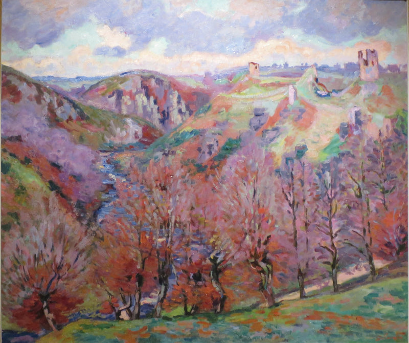 Paesaggio con rovine - Armand Guillaumin