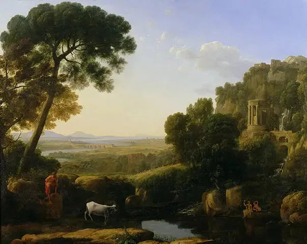 Paesaggio con Argus che custodisce Io - Claude Lorrain