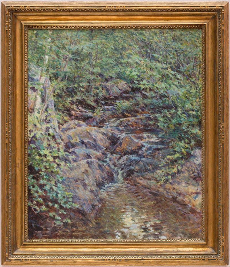 Paesaggio con cascata - Robert Lewis Reid