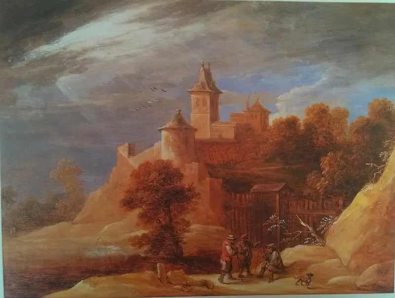 Paesaggio con castello - David Teniers il Giovane