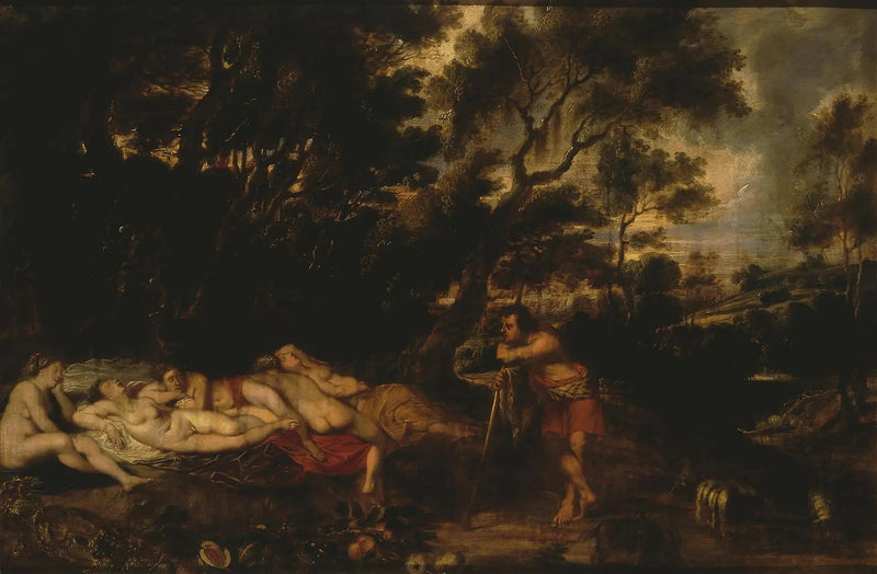 Paesaggio con Cymon e Ifigenia - Peter Paul Rubens
