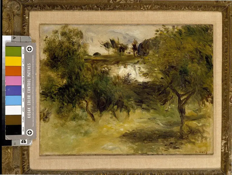 Paesaggio con alberi - Pierre-Auguste Renoir