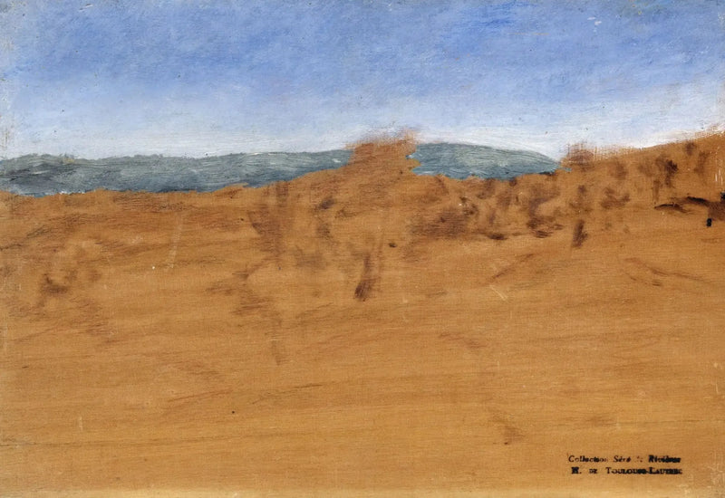 Paesaggio con dune vicino ad Arcachon - Henri de Toulouse-Lautrec