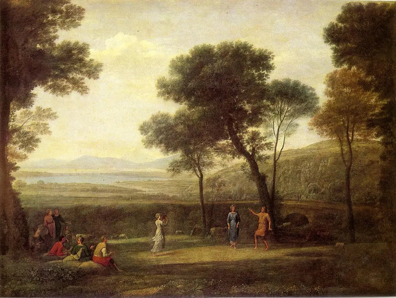 Paesaggio con figure danzanti - Claude Lorrain