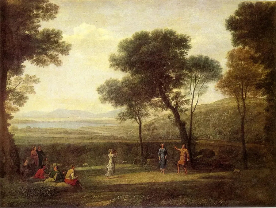 Paesaggio con figure danzanti - Claude Lorrain