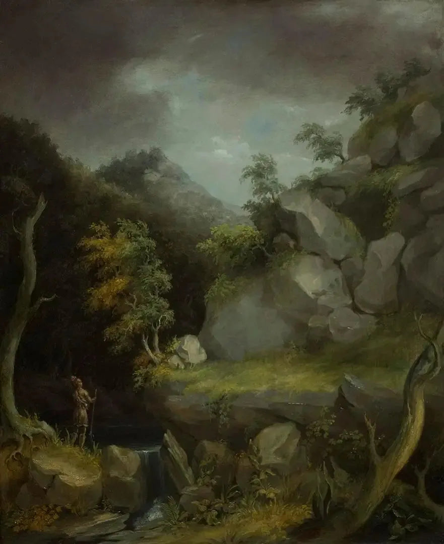 Paesaggio con gli Indiani - Thomas Cole