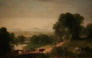 Paesaggio con bestiame - Asher Brown Durand