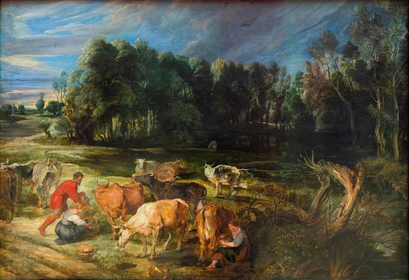 Paesaggio con bestiame - Peter Paul Rubens